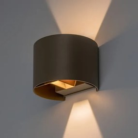 Rabalux 77217 - LED vonkajšie nástenné svietidlo VIRNA 5W/230V 2700/4000/6500K IP54 béžové