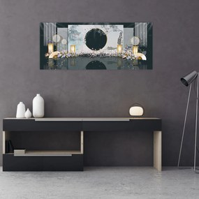 Obraz - Koláž (120x50 cm)