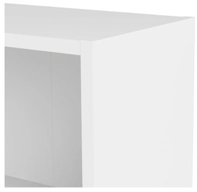 Biela knižnica Tvilum Basic, 79 x 107 cm