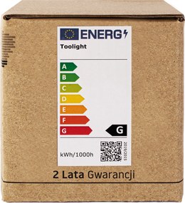 Toolight Toolight, LED žiarovka GU10, 5W, 350lm, 3000K, teplá farba, RSL040, OSW-20022