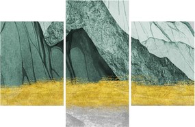 Obraz - Smaragdové hory N⁰2 (90x60 cm)
