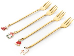 Súprava dezertných vidličiek BLANE 4 ks XM22 831268