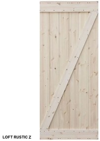 Dvere posuvné na mieru Loft Rustic Z