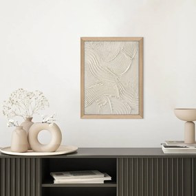 Ručne maľovaný obraz 32,5x42,5 cm Sand shadows – Malerifabrikken