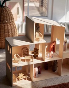 Ferm Living Nábytok pre bábiky Rattan Dollhouse Furniture