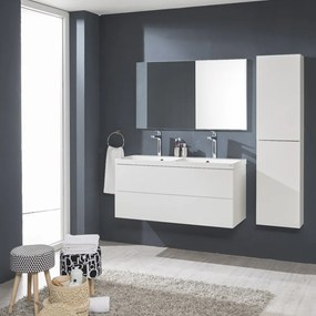Mereo Mereo, Aira, kúpeľňová skrinka s umývadlom z liateho mramoru 121 cm, MER-CN723M