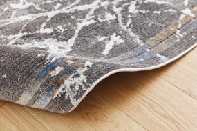 Koberec Arte Piran Marble sivý / čierny