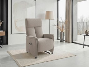 XXXLutz RELAXAČNÉ KRESLO, textil, taupe Sit & More - Online Only obývacie izby - 000144032480