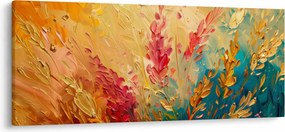 Obraz - Maľba poľa (120x50 cm)