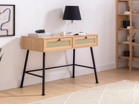 Písací stôl Vovula 9 (natural) . Vlastná spoľahlivá doprava až k Vám domov. 1095020