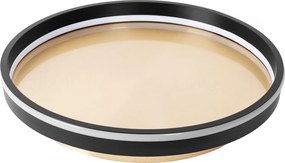 Toolight Toolight, LED stropné svietidlo 40cm, 22W, APP1464, čierna-zlatá, OSW-07981