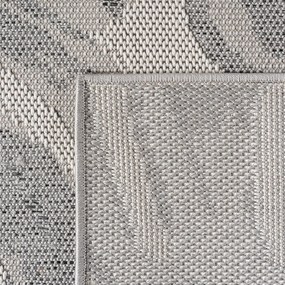 Sivý vnútorný a vonkajší koberec 140x200 cm Desert 1302 – Ayyildiz Carpets