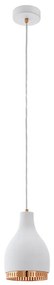 Eglo 96871 - Závesné svietidlo COCNO 1xE27/60W/230V biela