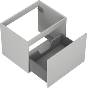 Mexen Orio, kúpeľňová skrinka 60 cm, 1 zásuvka, sivá matná, 91A10-06047-1-BF62