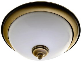 Sapho Sapho, GLOSTER stropné svietidlo 2xE14, 40W, 230V, bronz, AU514