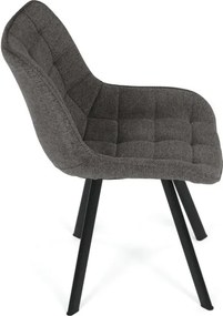 Jedálenská stolička sivá HC-V3068 GREY2