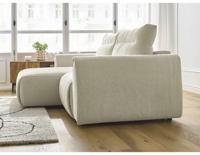 Béžová rohová pohovka Aden – Bobochic Paris