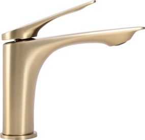 Rea Avalon, umývadlová batéria h-160, zlatá matná, REA-B2703