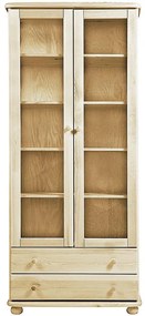 Vitrína z Borovice KW115 surová