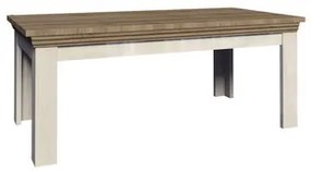 Konferečný stolík Royal LN2 125 cm Biela/dub
