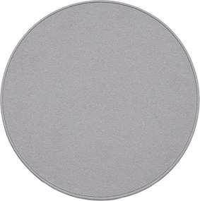 AladinWorld Expres, Kusový koberec Royal Lux 90 šedý kruh, 200x200 (priemer) kruh, hnedá, obývacia izba