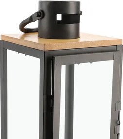 Lampáš HOGEN čierny 812298 - s poškodením