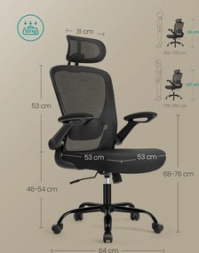 Kancelářská židle Vermond černá