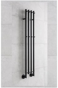 P.M.H. MO1B-R - Elektrický sušiak na uteráky MONA 93 W/230 V, 153,3 cm, IP44, čierny