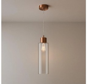 ONLI - Luster na lanku DODO 1xE27/22W/230V medená