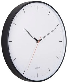 Karlsson 5940BK dizajnové nástenné hodiny 40 cm