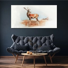 Obraz Canvas Akvarel Animal Deer