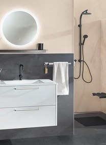 Ridder Ridder, STYLE držiak uterákov 400x30mm, čierna mat, 11122110