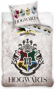 TipTrade Bavlnené obliečky 140x200 + 70x90 cm - Harry Potter Famfrpals