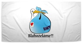 Sablio Uterák Blahoželáme!!! 2 - 70x140 cm