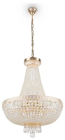 Maytoni DIA750-TT50-WG - Luster na reťazi BELLA 8xE14/60W/230V