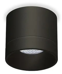 LED2 1110933 Stropné LED svietidlo TINY,  8W, 704 lm, 3000 K, D 7,8cm x V 7cm, čierne