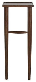 Odkladací stolík z masívu akácie 42x42 cm Qiano – Light &amp; Living