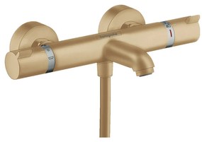 Hansgrohe Ecostat Comfort, termostatická vaňová batéria, bronzová matná, HAN-13114140