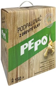 PE-PO Podpaľovač z drevnej vlny 150 ks