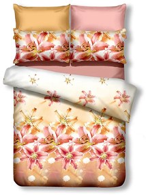 Francúzske obliečky z mikrovlákna MONITA krémové Rozmer obliečky: 2 ks 80 x 80 cm | 200 x 220 cm