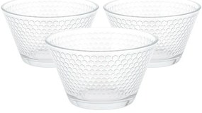 3-dielna sada sklenených misiek Honey