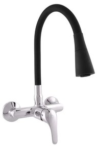 RAV Slezák SA002.5/13 - Drezová batéria SAZAVA 32,3 cm čierna/lesklý chróm