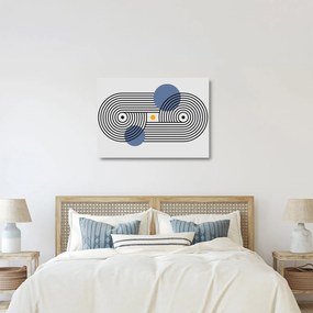 Sklenený obraz - Minimalistická abstrakcia N⁰3 (70x50 cm)