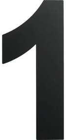 Domové číslo "1" čierne 15 cm