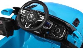 Ramiz Elektrické autíčko Rapid Racer pre deti - modré SUV + diaľkové ovládanie