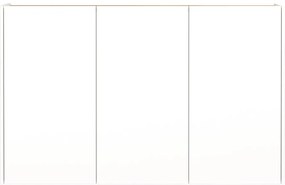 Biela závesná skrinka v dekore duba 138x87x25 cm Libbiano – Germania