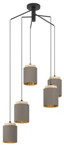 Eglo 99447 - Luster na lanku ALBARIZA 5xE27/40W/230V pavúk