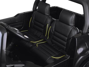 JOKOMISIADA Elektromobil Toyota Hilux pre 2 osoby, model PA0250 čierne