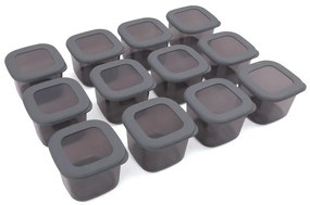 Plastové dózy v súprave 12 ks na potraviny – Hermia