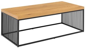 Konferenční stolek Strington 120 cm dub divoký/černý